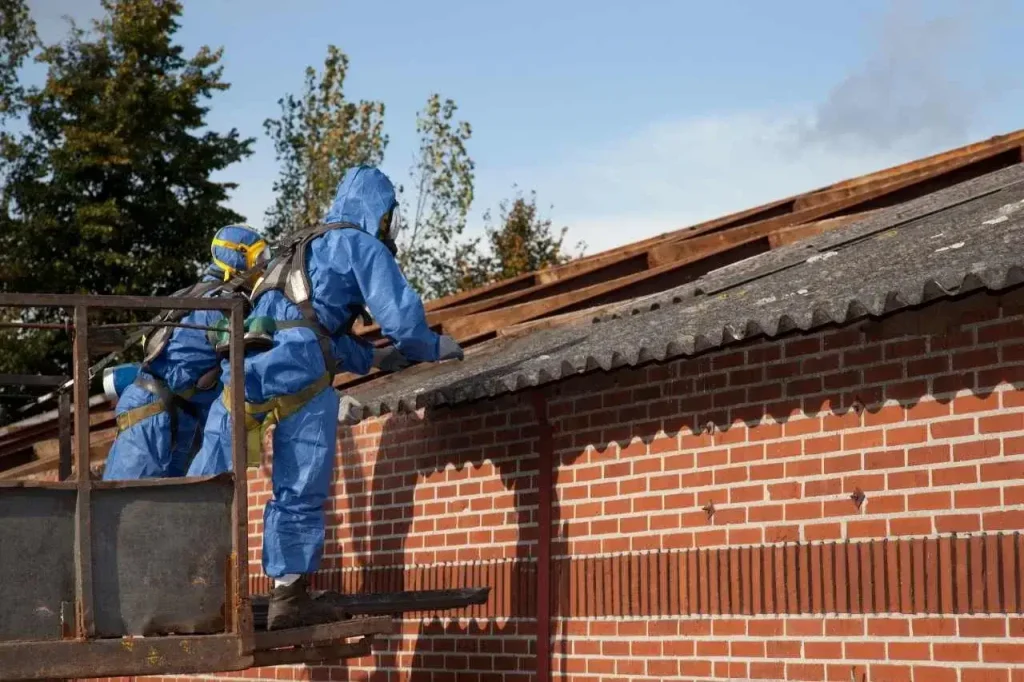 asbestos roof removal