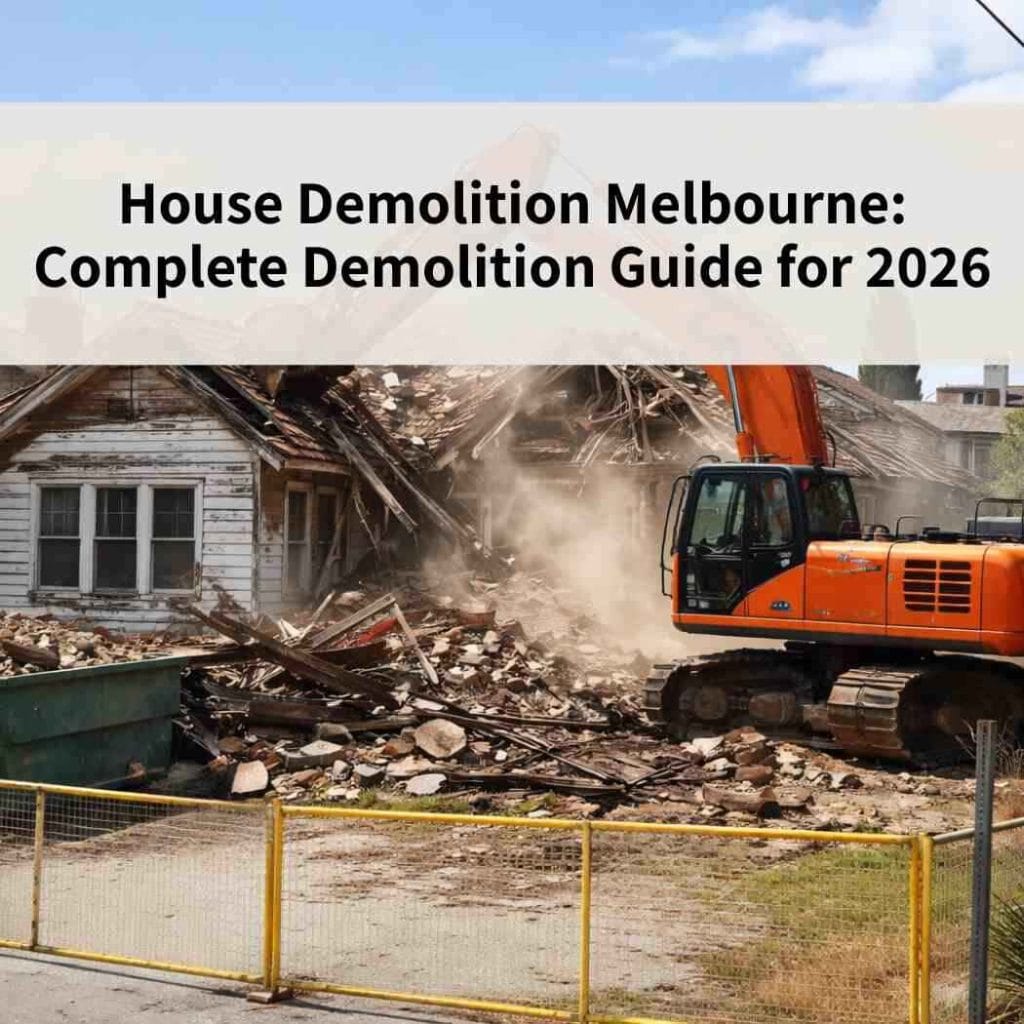 House Demolition Melbourne: Complete Demolition Guide for 2026